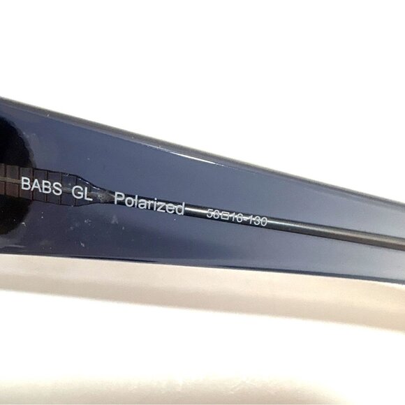 Lilly Pulitzer Babs GL Polarized Gradient Blue Sunglasses 56-16-130 - Picture 3 of 5